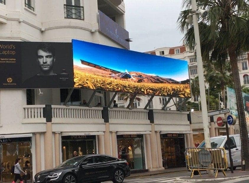 Led Billlboard in Cannes