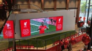liverpool LCD video wall
