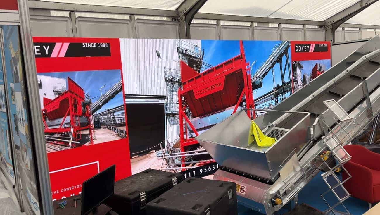 Hillhead exhibition ledvideo wall